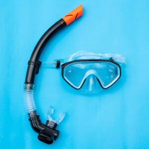 Ochelari snorkeling cu tub